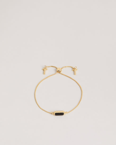 <P>76 Gem Bar Drawstring Bracelet</P>